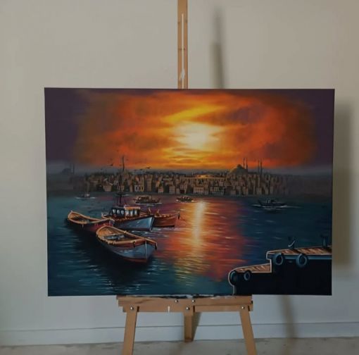 Ressam Nursima Azgan